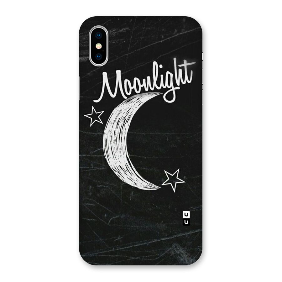 Moon Light Back Case for iPhone XS