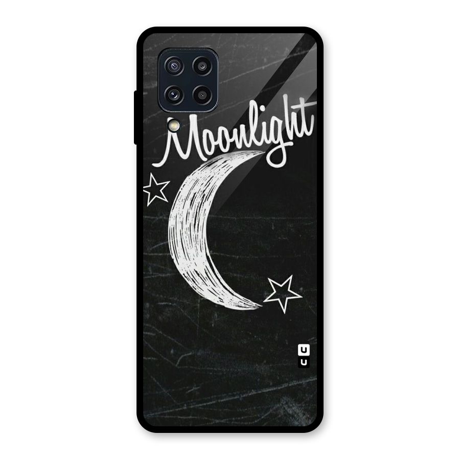 Moon Light Glass Back Case for Galaxy M32