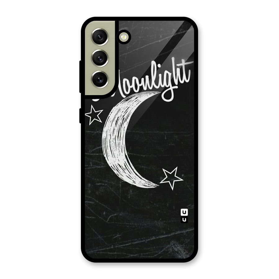 Moon Light Glass Back Case for Galaxy S21 FE 5G