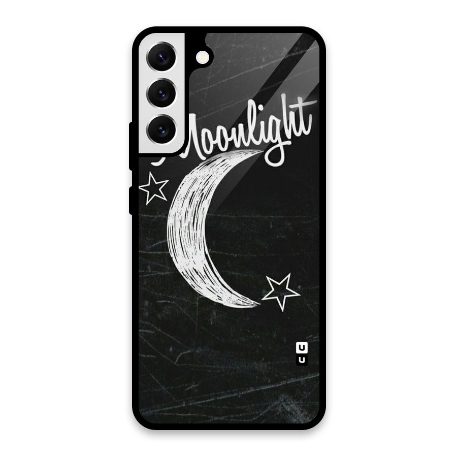 Moon Light Glass Back Case for Galaxy S22 Plus 5G
