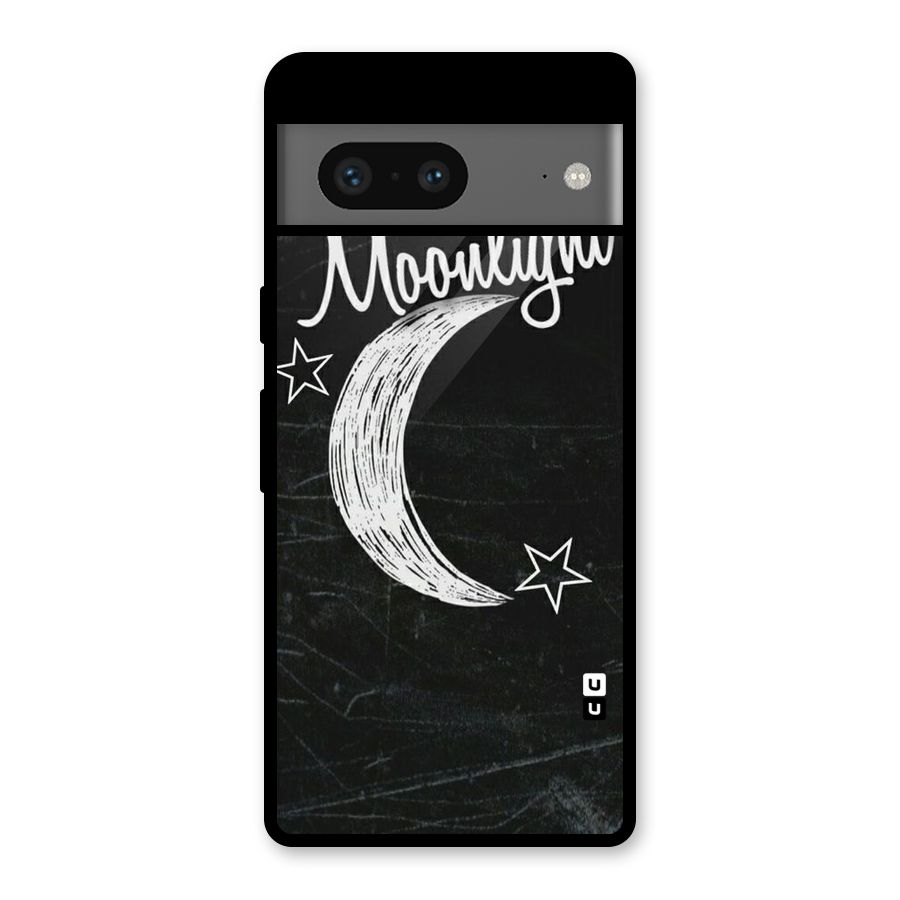Moon Light Glass Back Case for Google Pixel 7