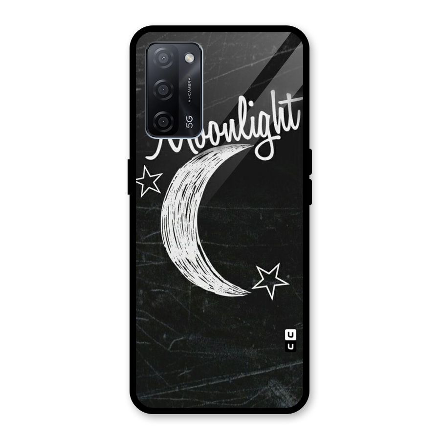Moon Light Glass Back Case for Oppo A53s 5G