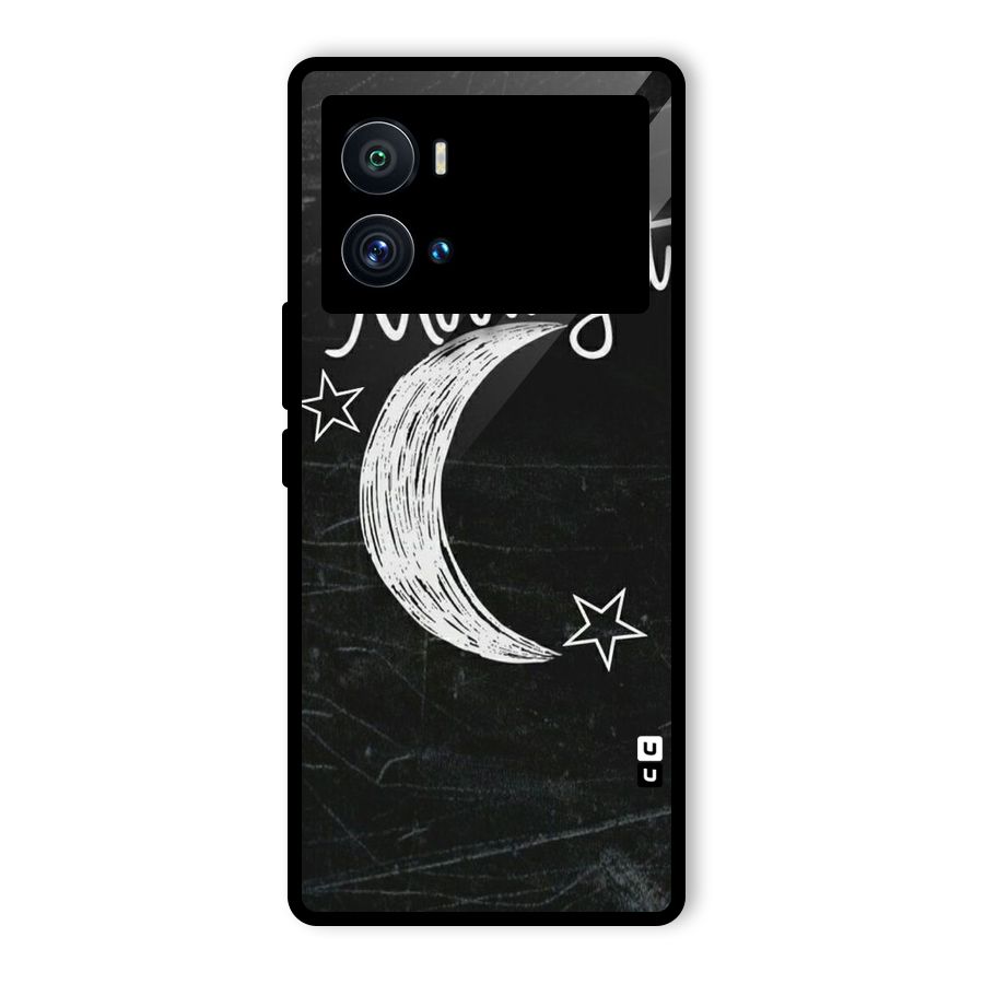 Moon Light Glass Back Case for Vivo iQOO 9 Pro