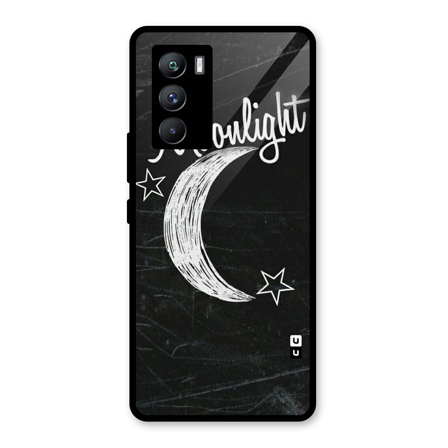 Moon Light Glass Back Case for Vivo iQOO 9 SE