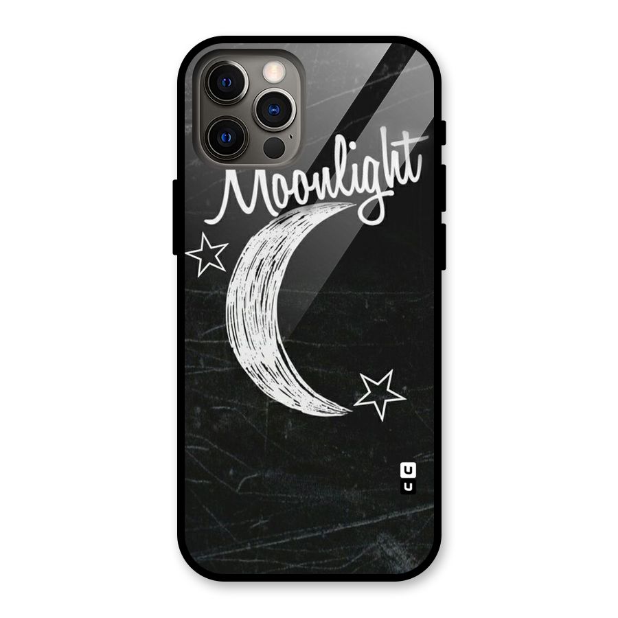 Moon Light Glass Back Case for iPhone 12 Pro
