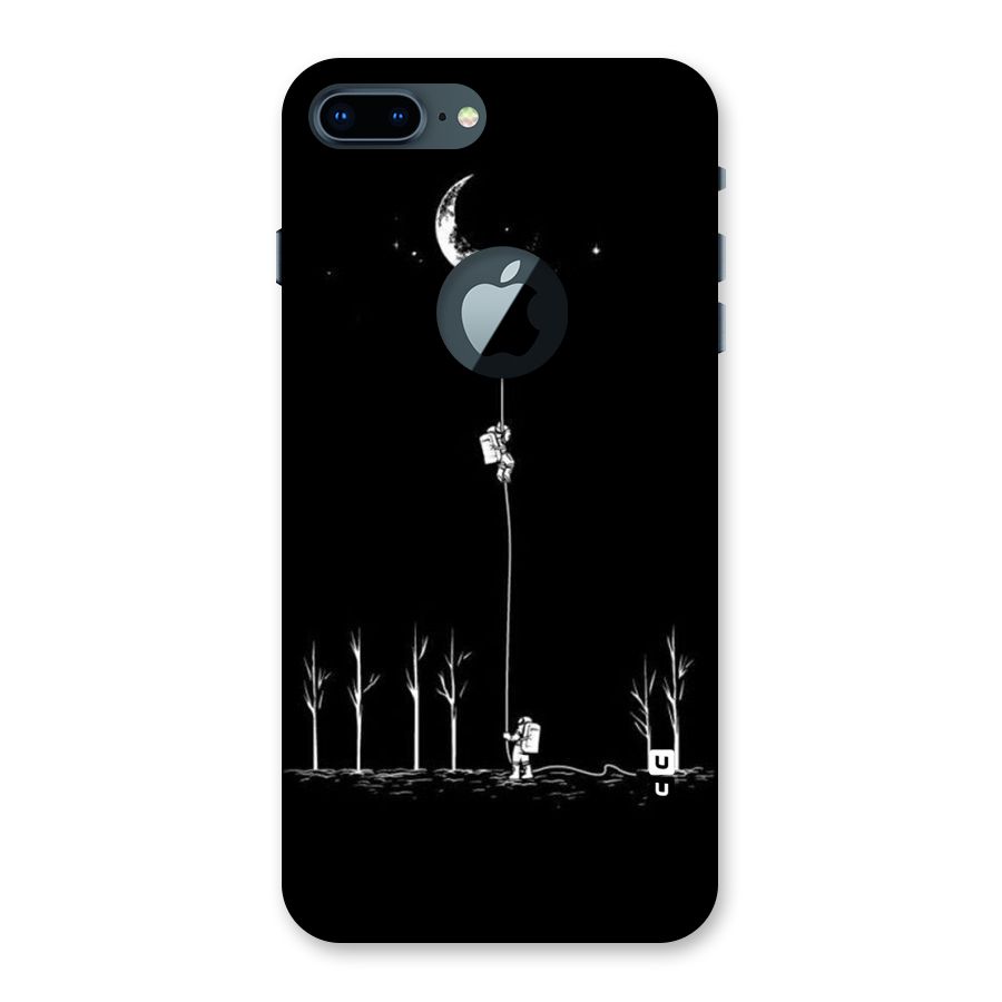 Moon Man Back Case for iPhone 7 Plus Logo Cut
