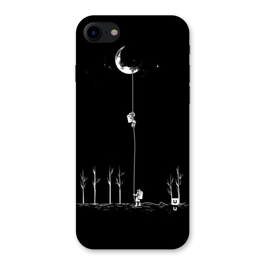 Moon Man Back Case for iPhone SE 2020