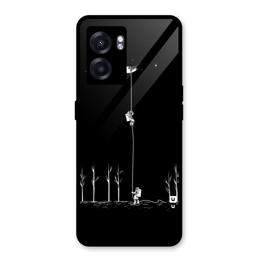 Moon Man Glass Back Case for Realme Narzo 50 5G