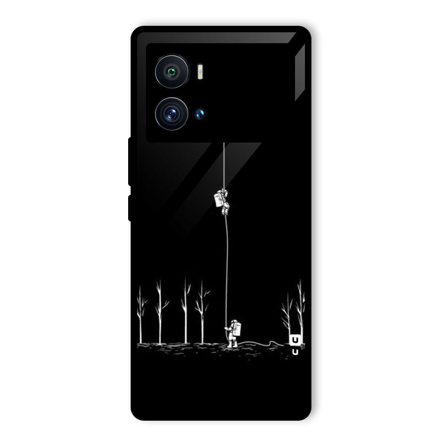Moon Man Glass Back Case for Vivo iQOO 9 Pro