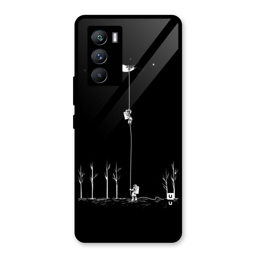 Moon Man Glass Back Case for Vivo iQOO 9 SE