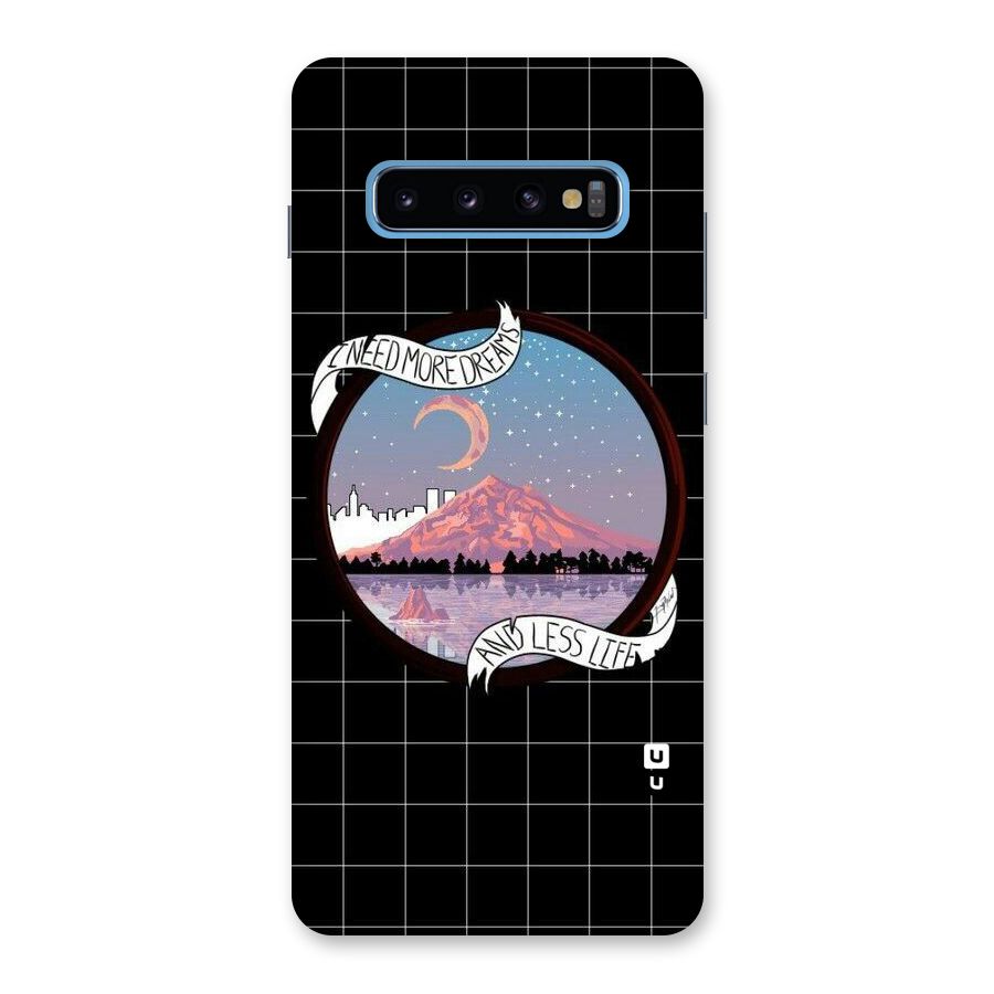 More Dreams Back Case for Galaxy S10 Plus