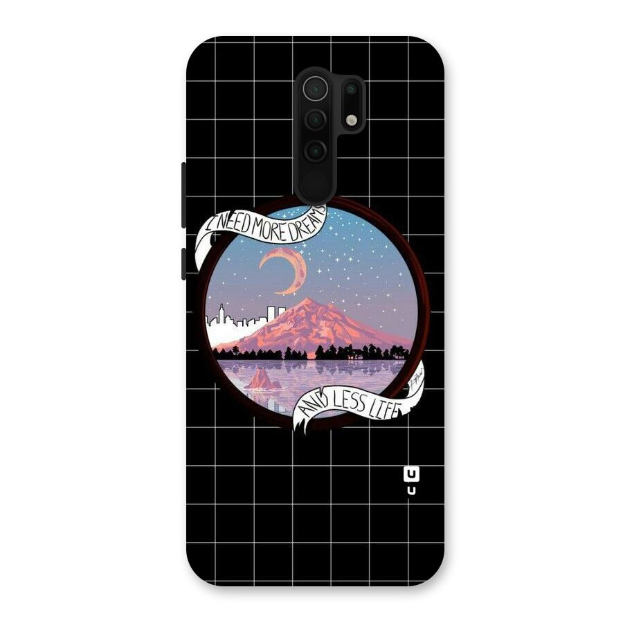 More Dreams Back Case for Poco M2