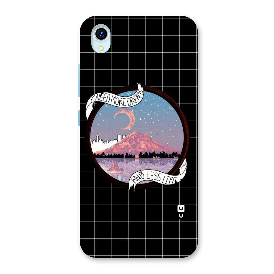 More Dreams Back Case for Vivo Y1s
