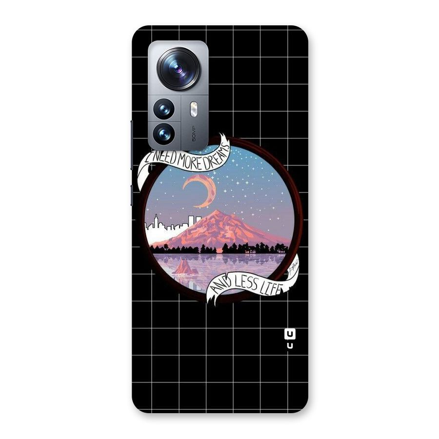 More Dreams Back Case for Xiaomi 12 Pro