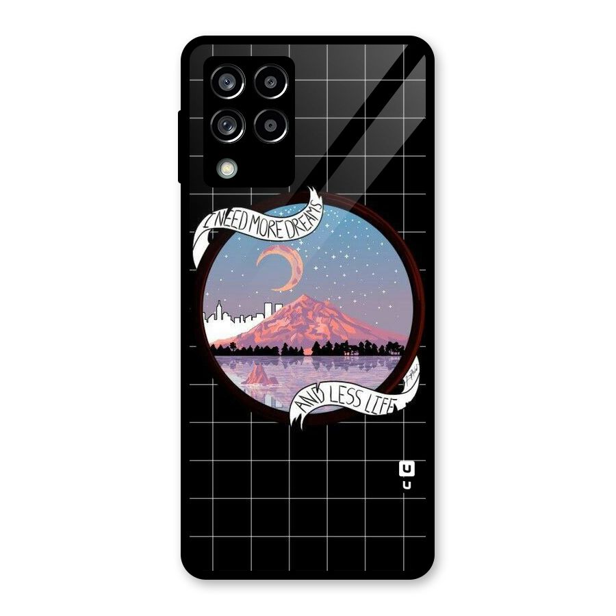 More Dreams Glass Back Case for Galaxy M53 5G
