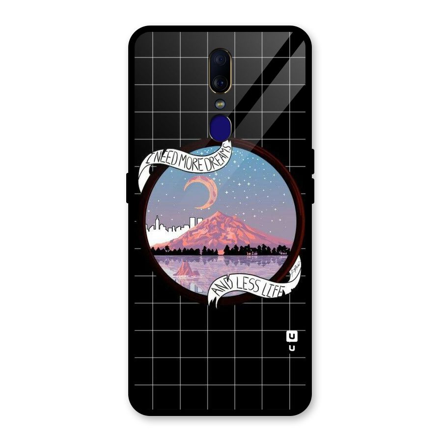 More Dreams Glass Back Case for Oppo F11