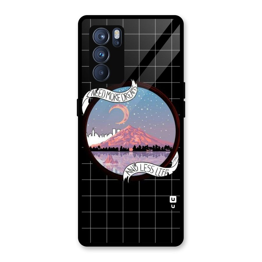 More Dreams Glass Back Case for Oppo Reno6 Pro 5G