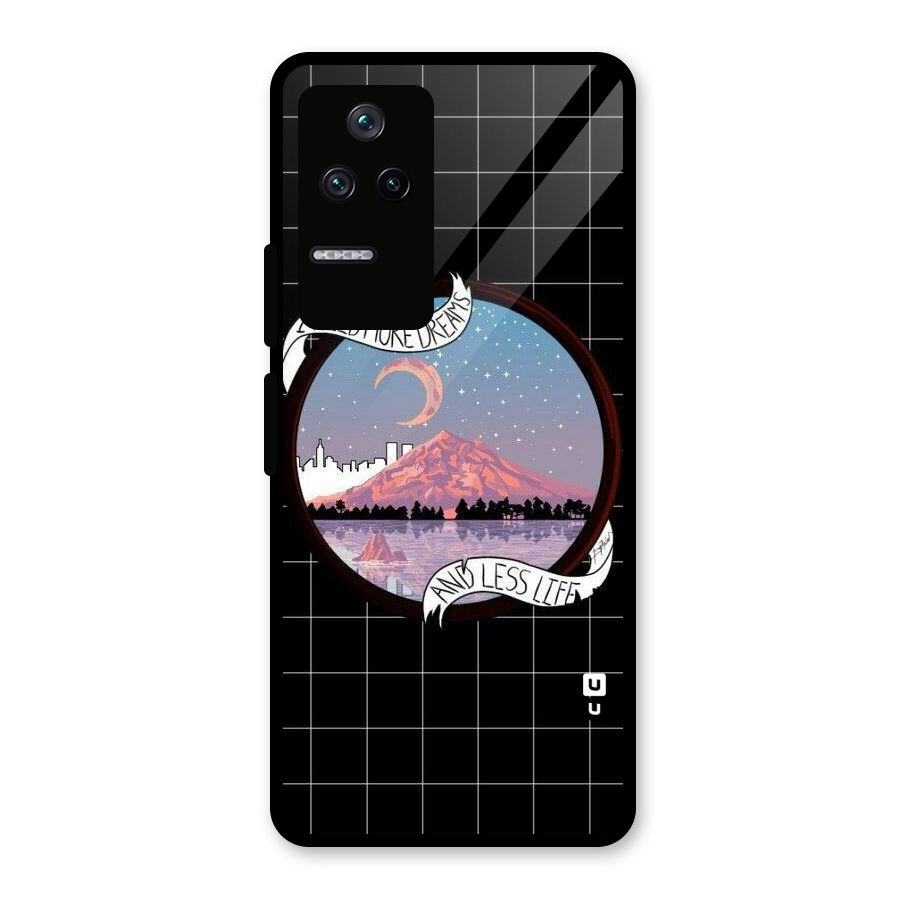 More Dreams Glass Back Case for Poco F4 5G