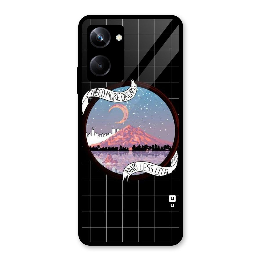 More Dreams Glass Back Case for Realme 10 Pro