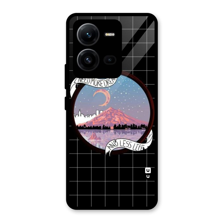More Dreams Glass Back Case for Vivo V25