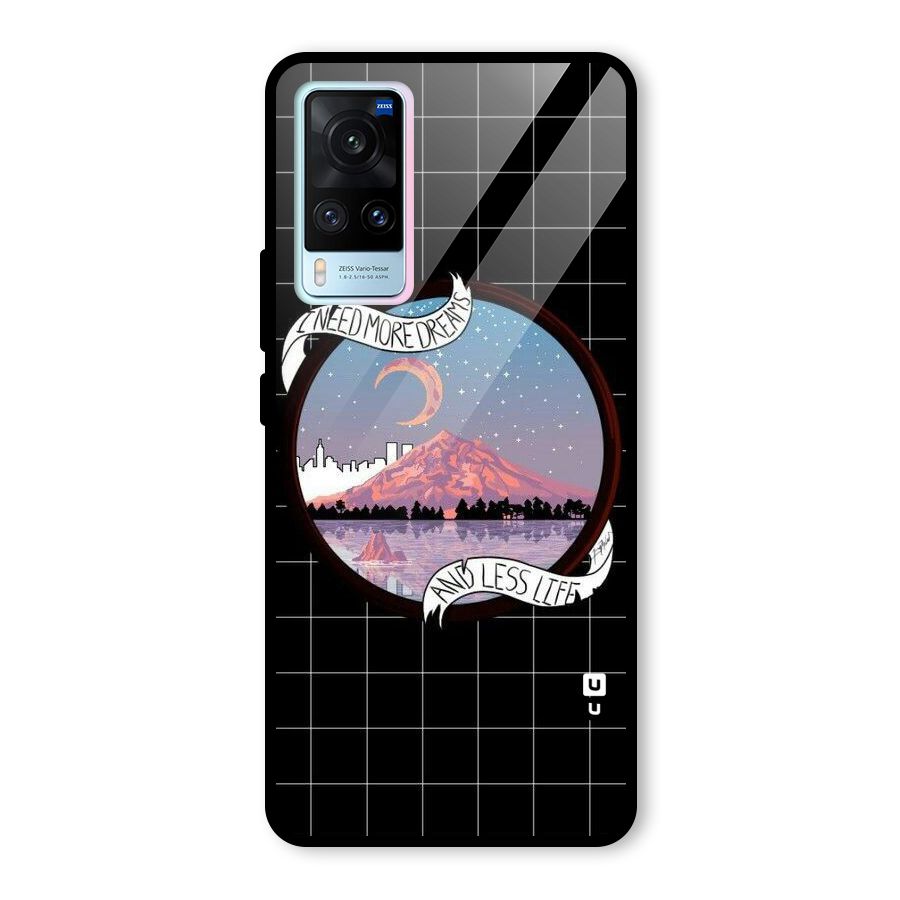 More Dreams Glass Back Case for Vivo X60
