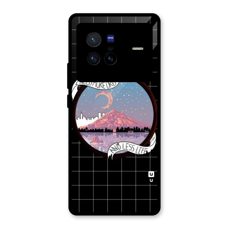More Dreams Glass Back Case for Vivo X80