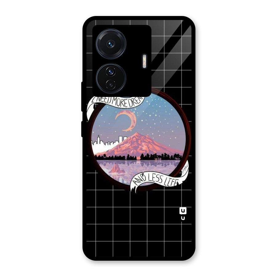 More Dreams Glass Back Case for Vivo iQOO Z6 Pro
