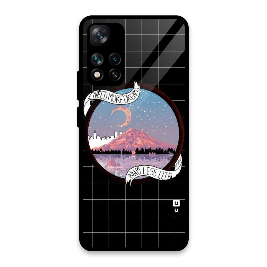 More Dreams Glass Back Case for Xiaomi 11i HyperCharge 5G