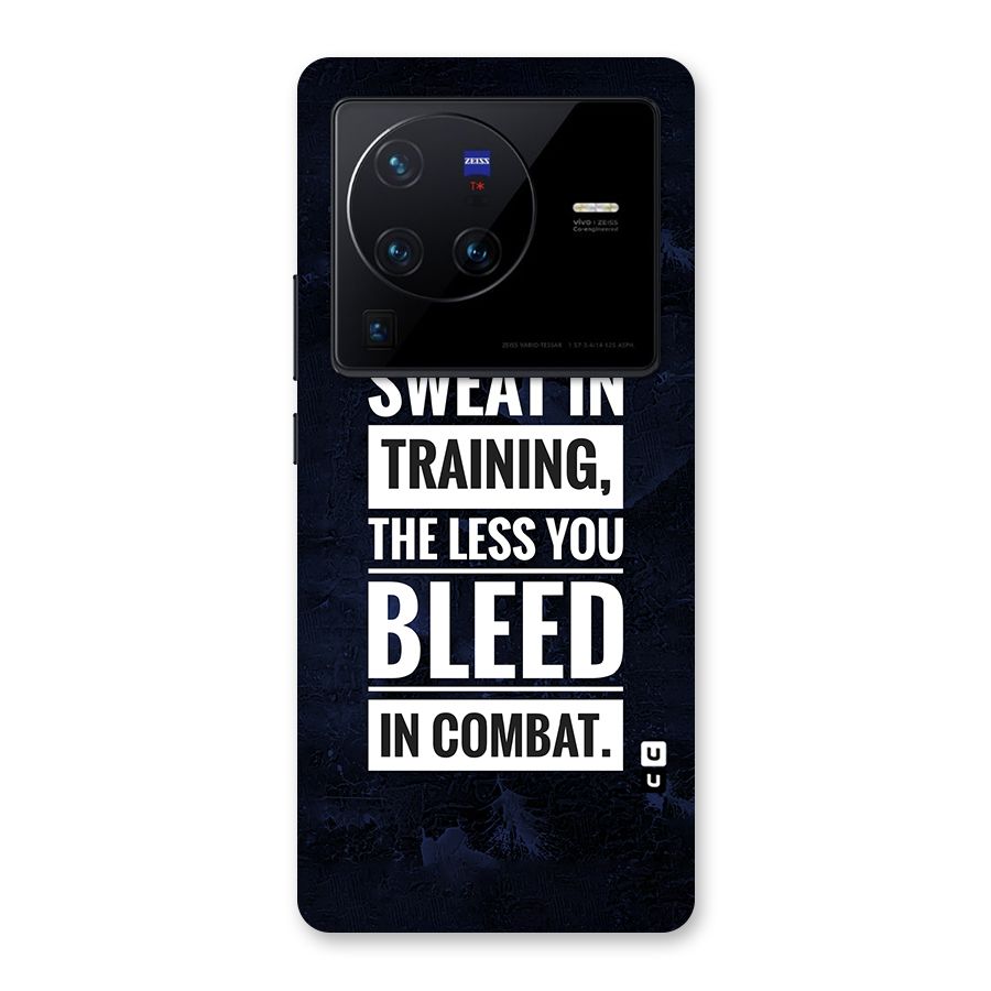 More You Sweat Less You Bleed Back Case for Vivo X80 Pro