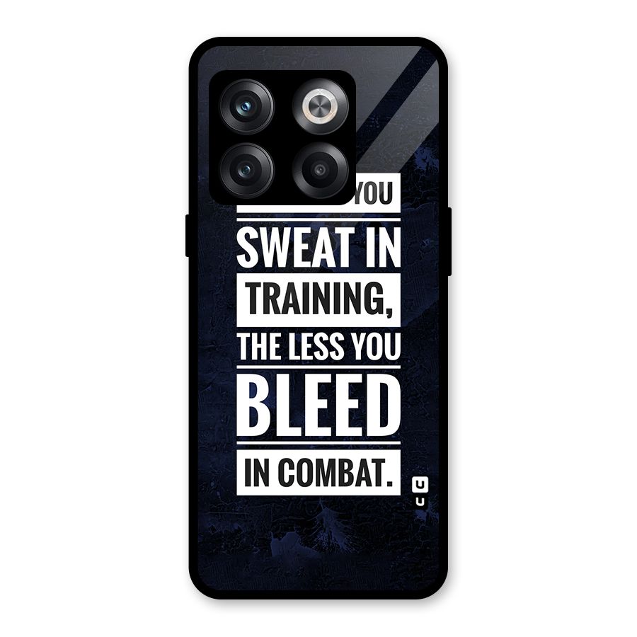 More You Sweat Less You Bleed Glass Back Case for OnePlus 10T