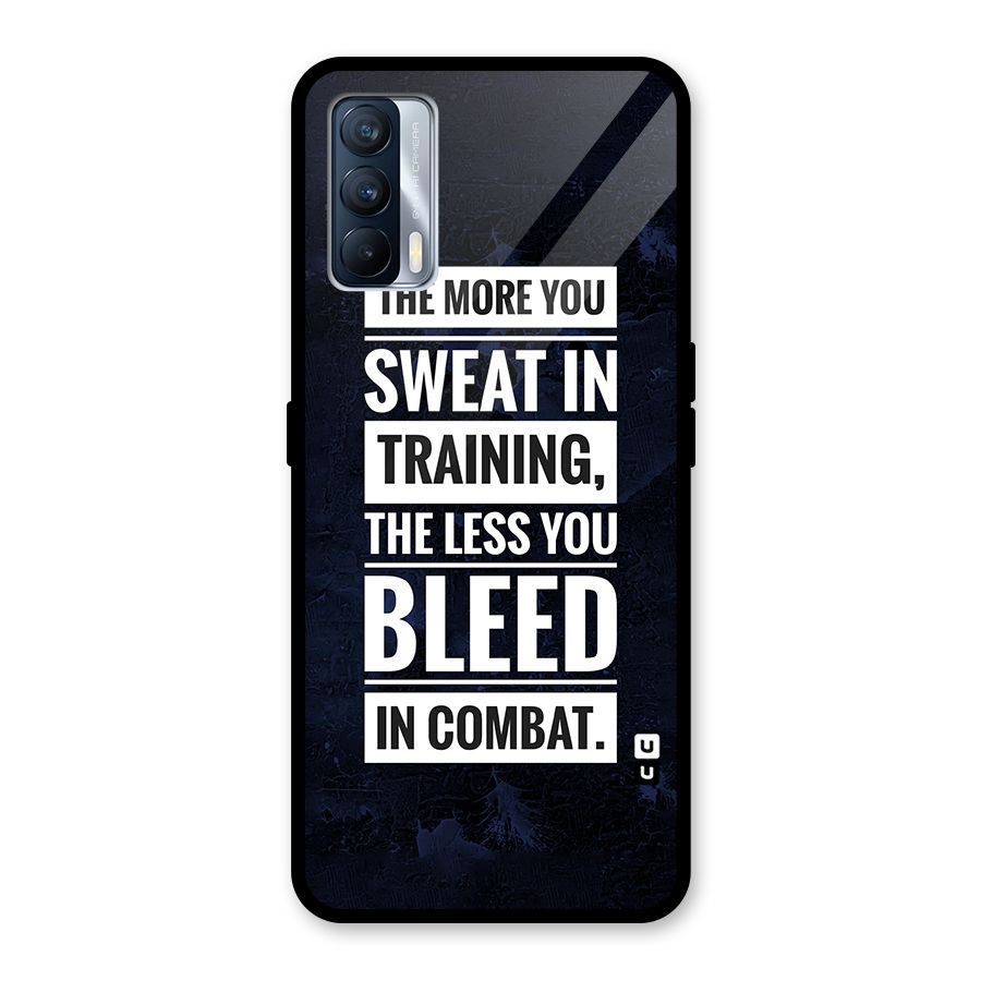 More You Sweat Less You Bleed Glass Back Case for Realme X7