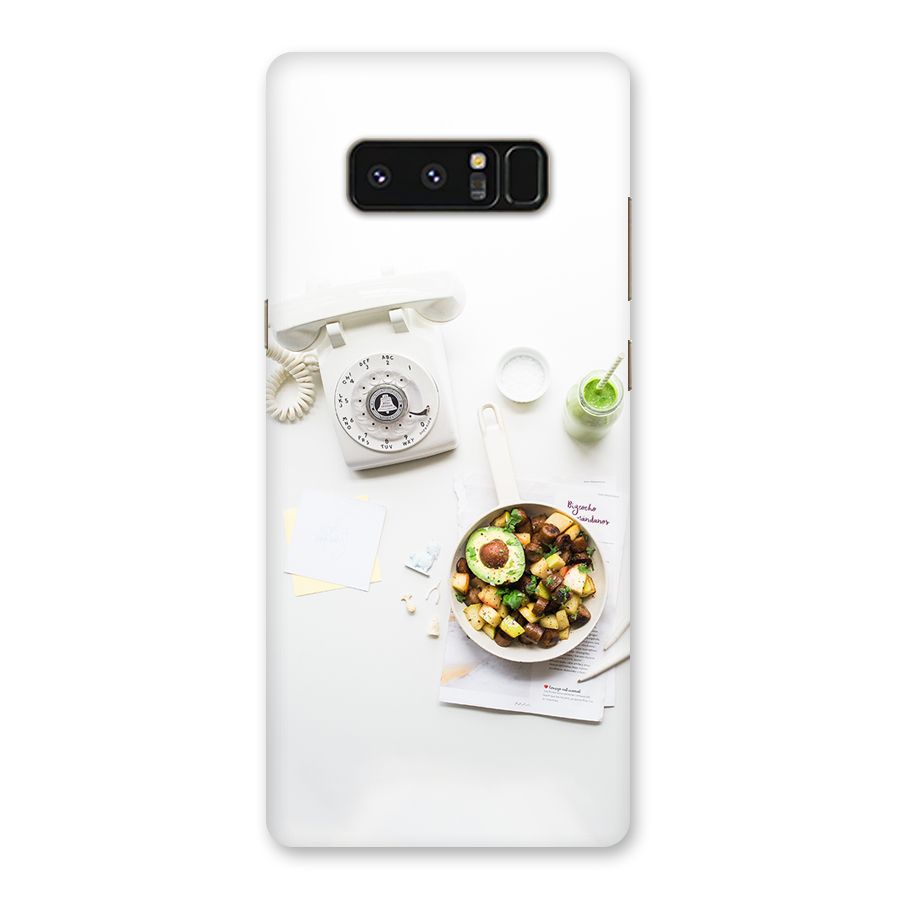 Morning Breakfast Back Case for Galaxy Note 8