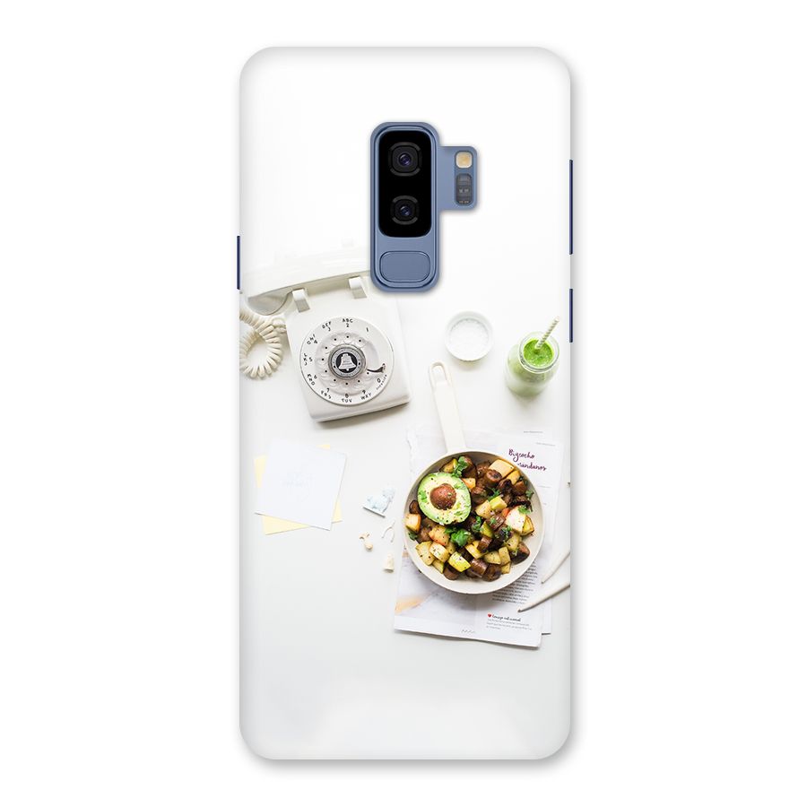 Morning Breakfast Back Case for Galaxy S9 Plus