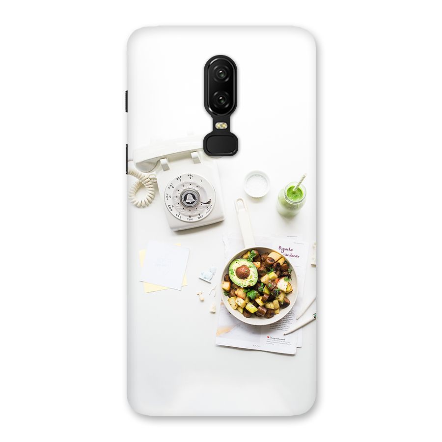 Morning Breakfast Back Case for OnePlus 6
