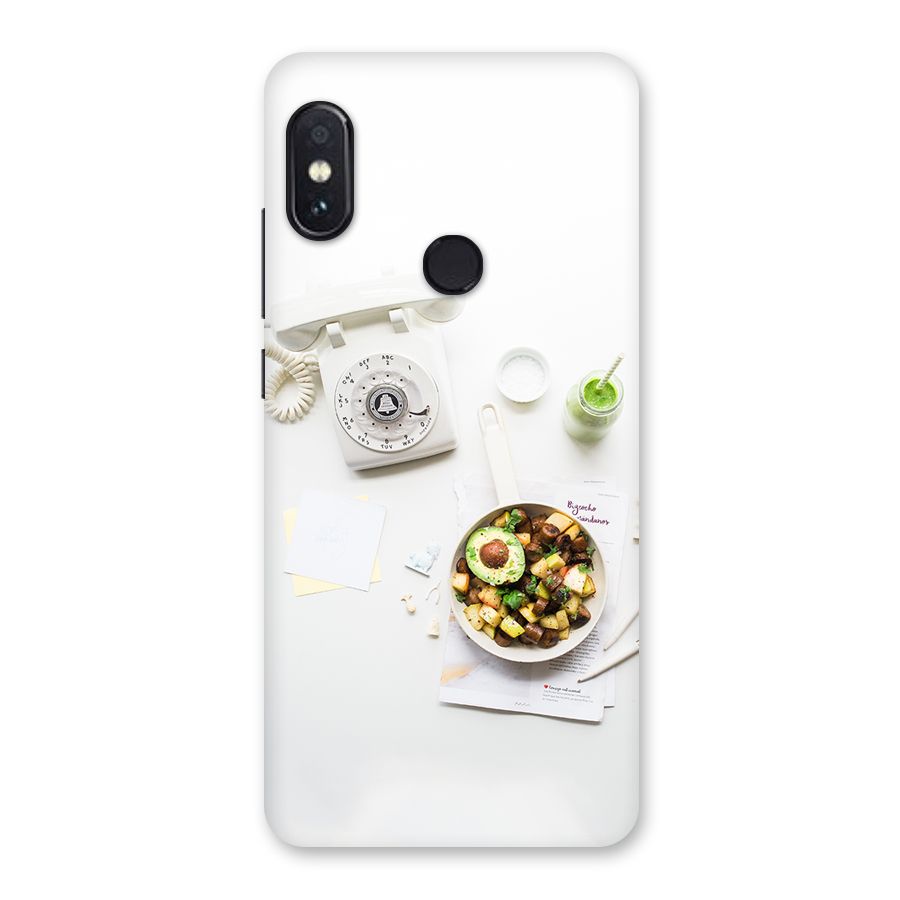 Morning Breakfast Back Case for Redmi Note 5 Pro