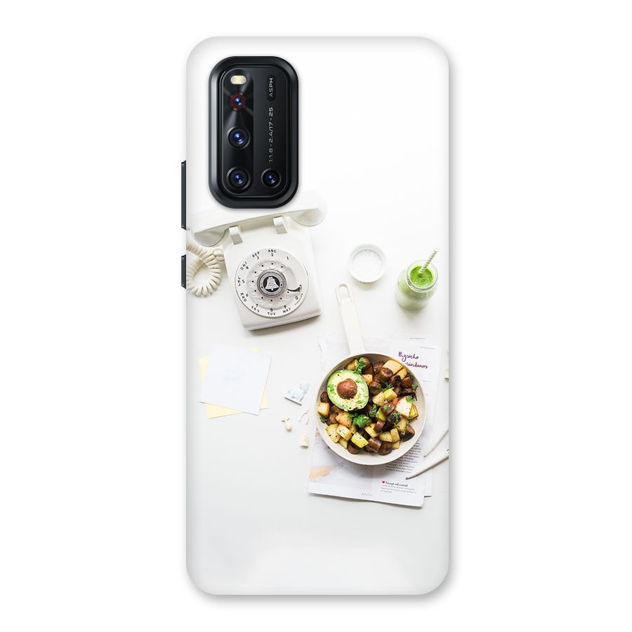 Morning Breakfast Back Case for Vivo V19