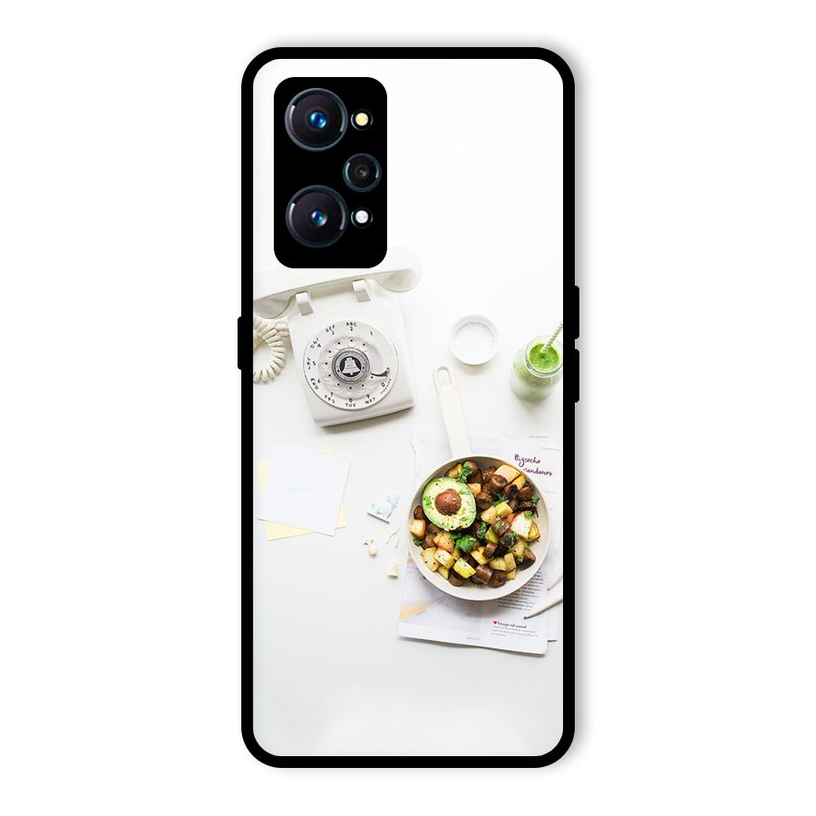 Morning Breakfast Glass Back Case for Realme GT 2