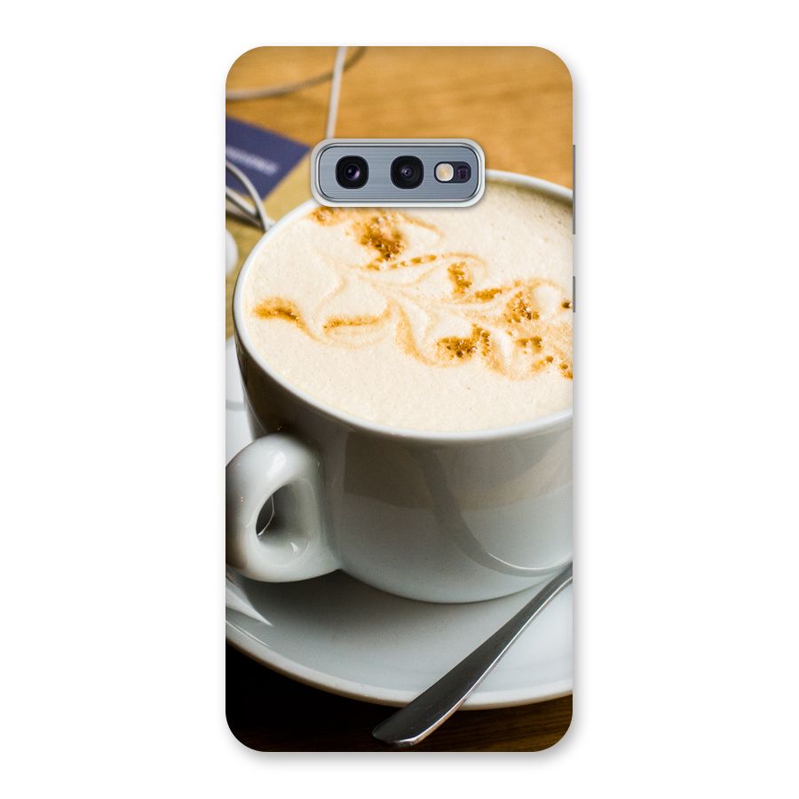 Morning Coffee Back Case for Galaxy S10e