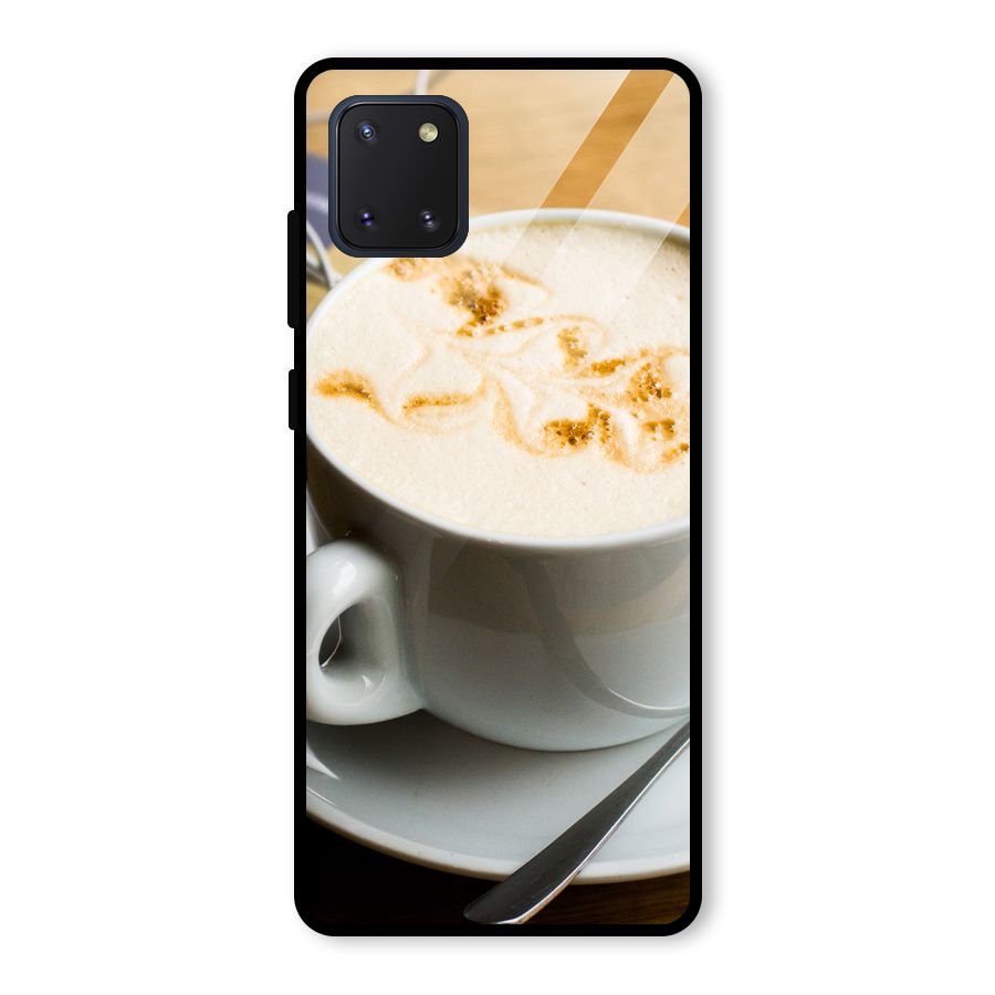 Morning Coffee Glass Back Case for Galaxy Note 10 Lite