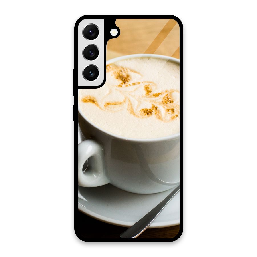 Morning Coffee Glass Back Case for Galaxy S22 Plus 5G