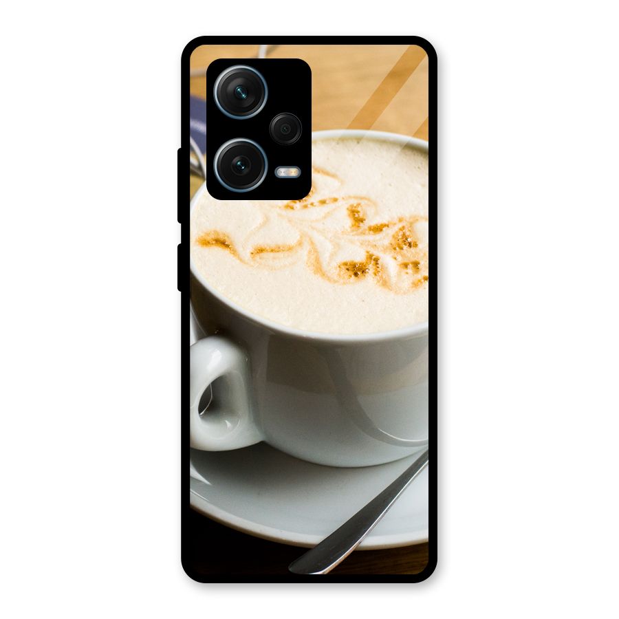 Morning Coffee Glass Back Case for Redmi Note 12 Pro Plus 5G