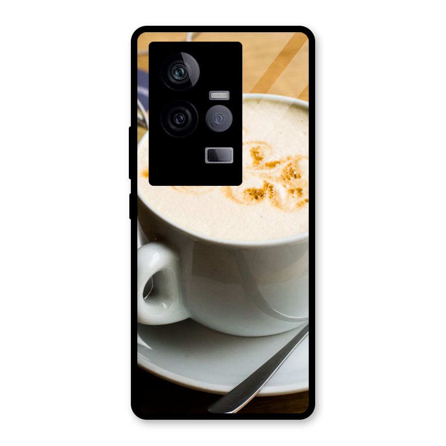 Morning Coffee Glass Back Case for Vivo iQOO 11 5G