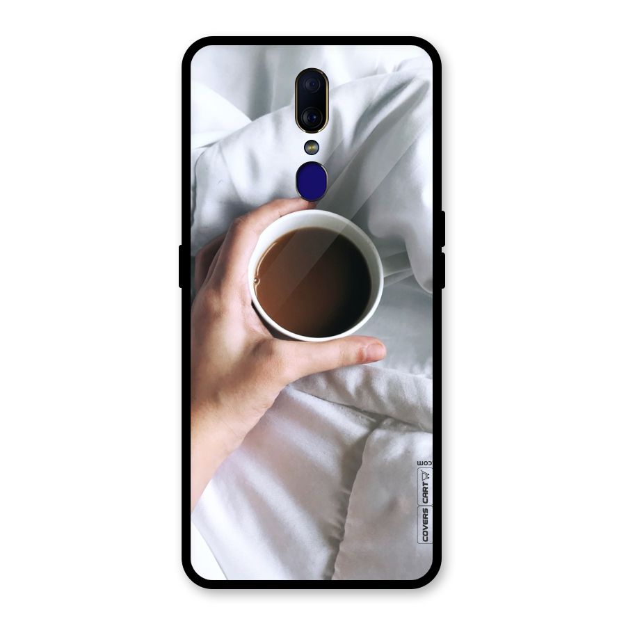 Morning Mocha Glass Back Case for Oppo F11