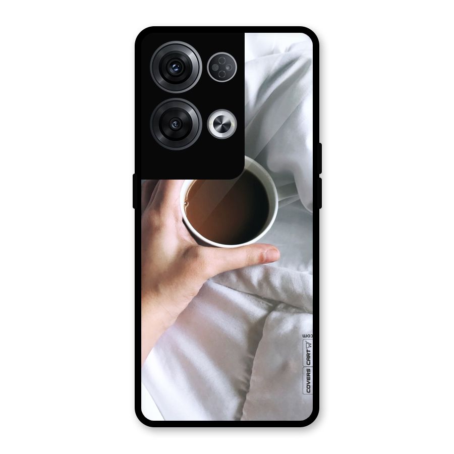 Morning Mocha Glass Back Case for Oppo Reno8 Pro 5G