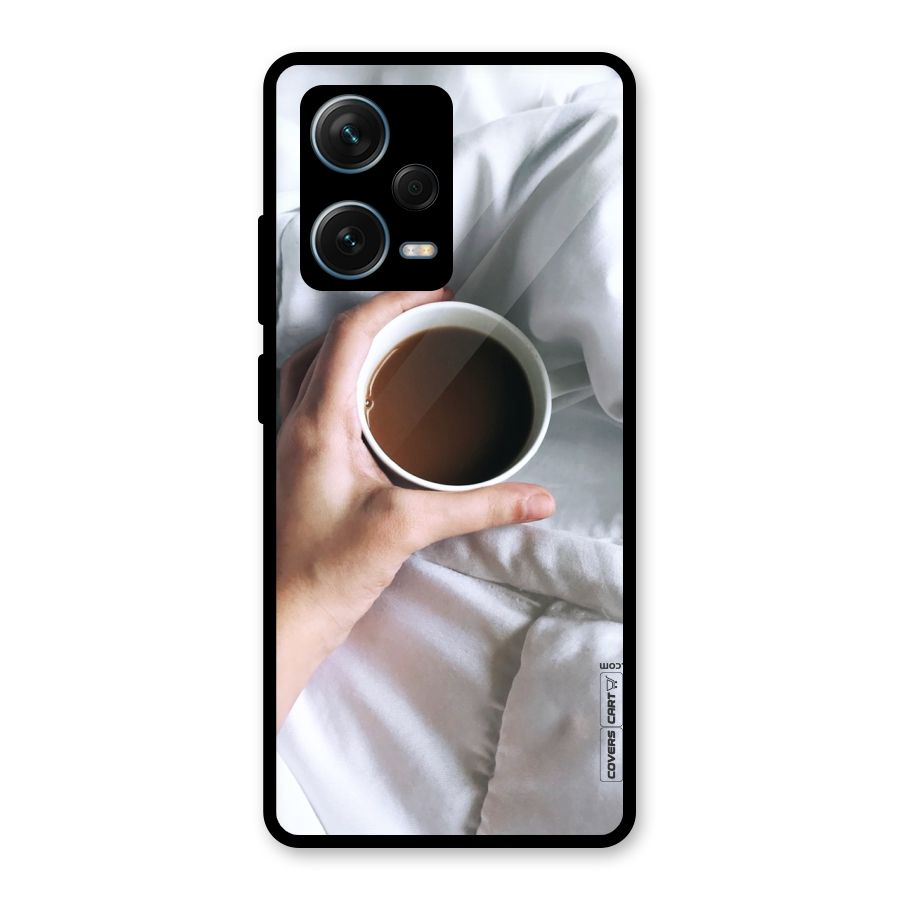 Morning Mocha Glass Back Case for Redmi Note 12 Pro Plus 5G