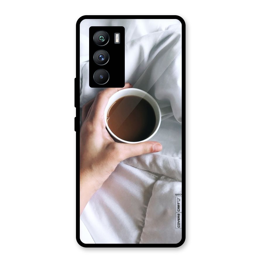Morning Mocha Glass Back Case for Vivo iQOO 9 SE
