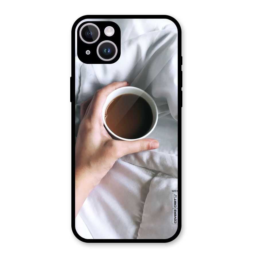Morning Mocha Glass Back Case for iPhone 14 Plus