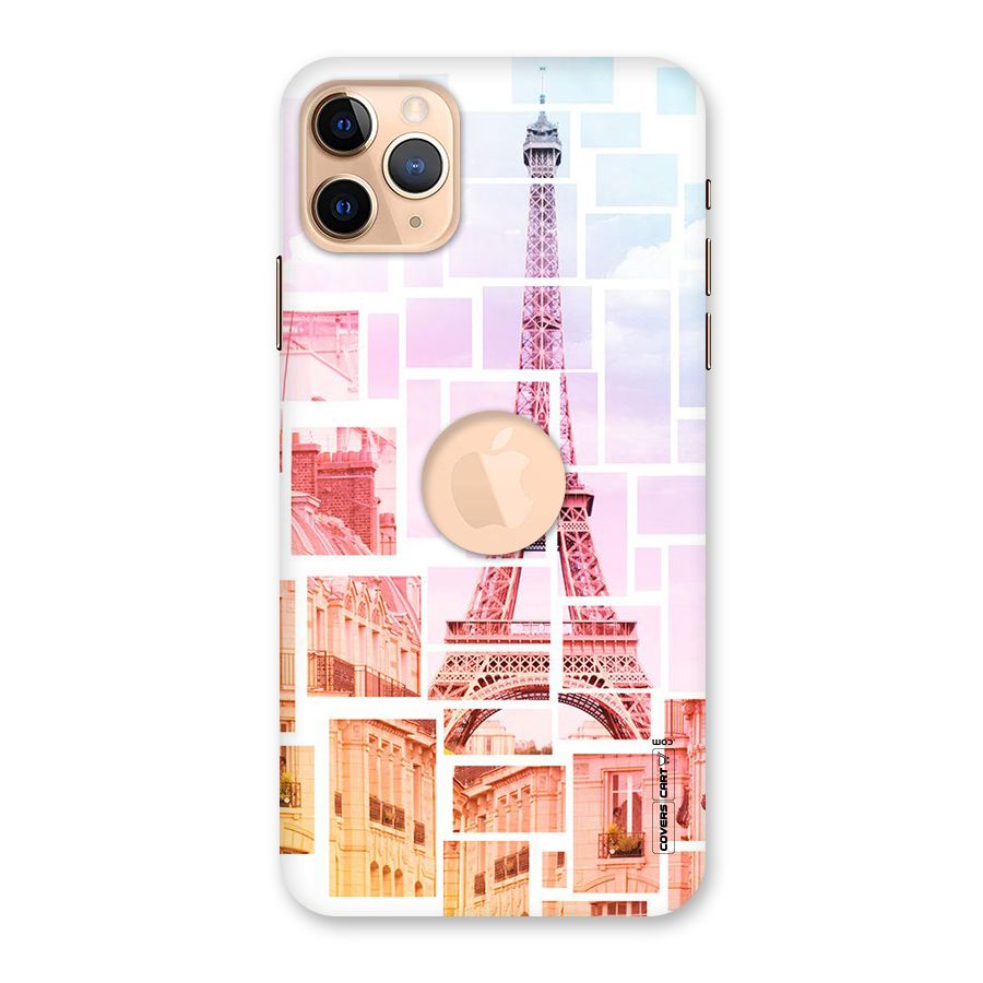 Mosiac City Back Case for iPhone 11 Pro Max Logo Cut