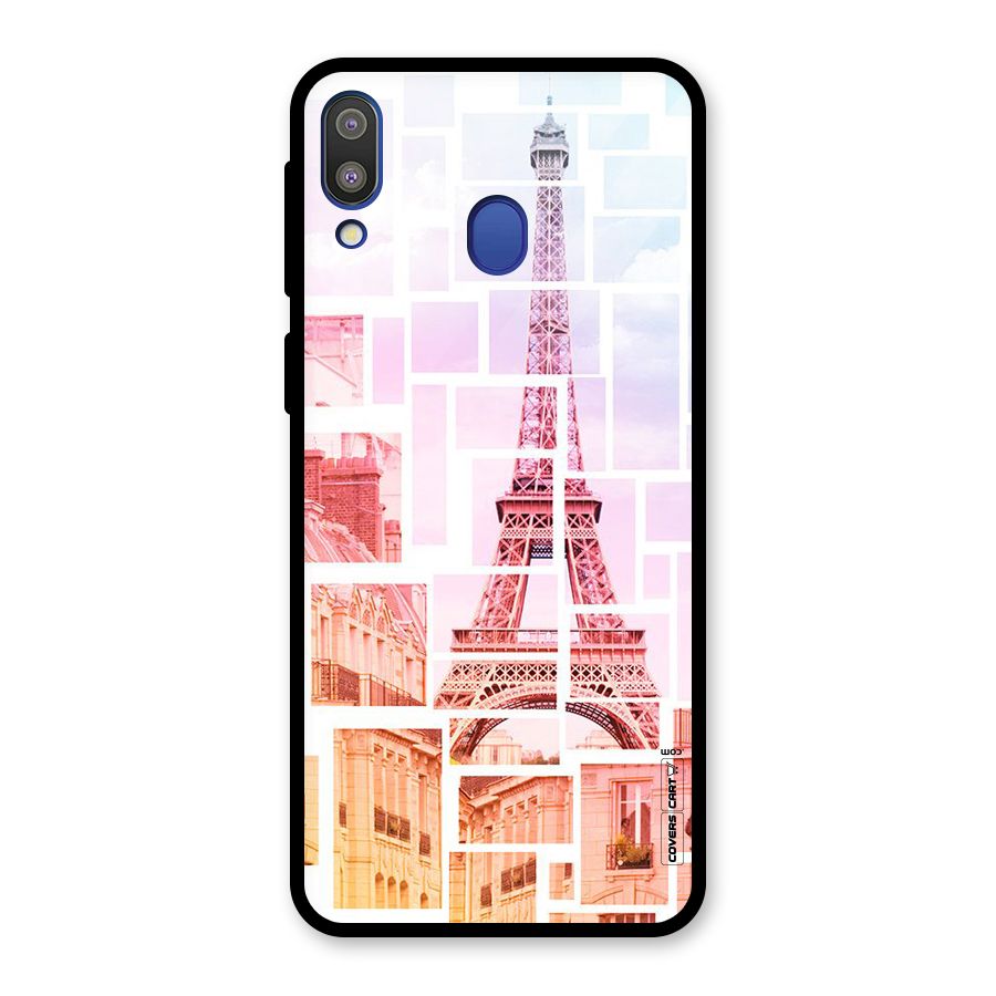 Mosiac City Glass Back Case for Galaxy M20