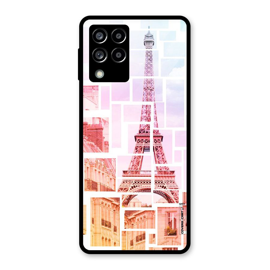 Mosiac City Glass Back Case for Galaxy M53 5G